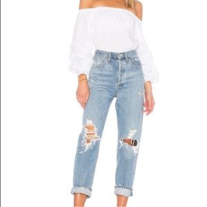 NEW Agolde 90's mid rise loose fit jean